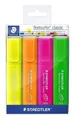 Textmarker "Textsurfer classic 364", 4 Farben, 1-5mm, STAEDTLER